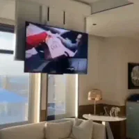 نصب براکت تلویزیون/براکت برقی سقفی/درب برقی مخفی