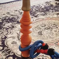 قلیان چوبی قدیمی همه چیزش روش نو