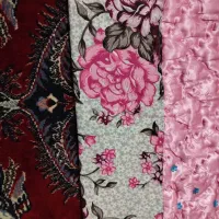 لحاف جهیزیه زیبا و تزیین شده|رختخواب، بالش، پتو|قم, شهرک مهدیه|دیوار