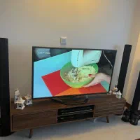 تلویزیون ۵۵ ال جی با اسپکیر های سونی