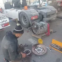 مکانیک کامیون داف ..مان.