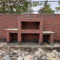 اجرای آجر نما و باربیکیو و شومینه ..آب نما|خدمات پیشه و مهارت|چهارباغ, |دیوار