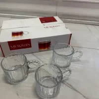 لیوان دسته مرواریدی