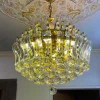 لوستر کریستال|لوستر و چراغ آویز|اصفهان, میرعماد|دیوار