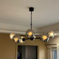 لوستر مولکولی|لوستر و چراغ آویز|گرگان, |دیوار