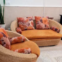 مبل طرح حصیری زیبا