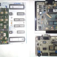 AVR STK400 MCP103C*میکروکنترلرic*ماژول*کابل اتصال