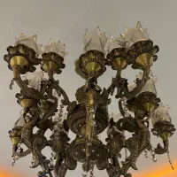 لوستر ۱۵ شعله ۵ فرشته ، جفت