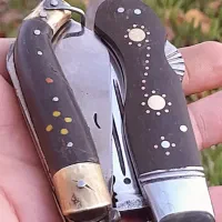 چاقو بابا دسته شاخ|کلکسیون و سرگرمی|فولادشهر, A6|دیوار