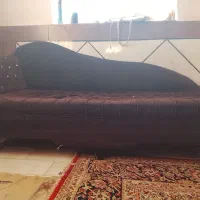 مبل هفت نفره قهوه ای