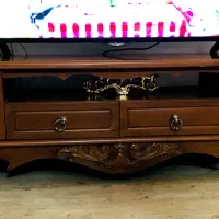 میز تلویزیون چوبی