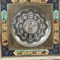 ساعت دیواری نفیس سیاه قلم|ساعت دیواری و تزئینی|کرج, مصباح|دیوار
