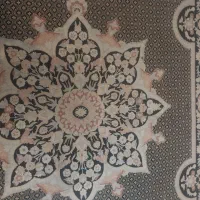 ۲عددفرش ۶ متری ماشینی ابریشمی ب همراه فرش ۴ متری