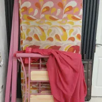 تخت فرفورژه یکنفره|تخت و سرویس خواب|رشت, کوی فرهنگیان|دیوار