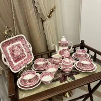 سرویس چایی خوری انتیک و قدیمی و عتیقه انگلیسی