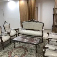 مبل کلاسیک چوب گردو