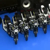 ماکت موتور هوندا CB1300 مشکی شال طلا سی بی ۱۳۰۰