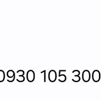 ۰۹۱۱.۲۹۵.۳۰۰۱|سیم‌کارت|رشت, جانبازان|دیوار