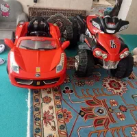 دو عدد موتور ماشین شارژری