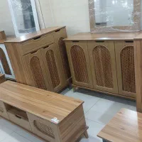 نیم ست،3تیکه ،در 3رنگ ،اقساط 12ماه بدون پیش|بوفه، ویترین، کنسول|دزفول, |دیوار