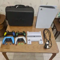 ps5 fat به همراه لوازم جانبی