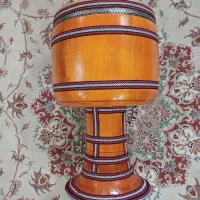 تنبک چوب گردو استاندارد دهنه ۲۸