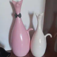 مجسمه و جا مایع سرامیکی