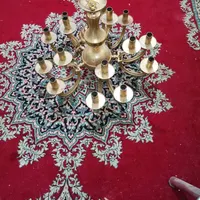 لوستر ۱۵ شاخه ای برنز برنجی