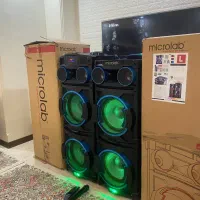 باند اسپیکر ایستاده سیستم صوتی دیجی و رقص نوردار