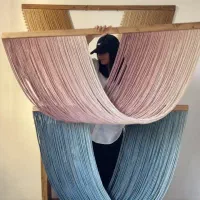دیوارکوب مکرومه به صورت عمده و تک|تابلو، نقاشی، عکس|اسلام‌شهر, شهرک قائمیه|دیوار