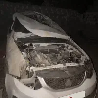 خودرو ساینا تصادفی