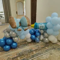 بادکنک آماده جهت تولدجشن پسر