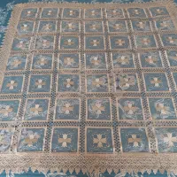 رومیزی گیپور مربع شکل