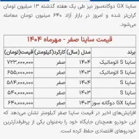 ساینا دوگانه  «S» شکاری