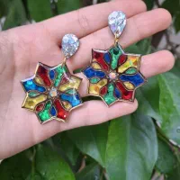 گوشواره های رزینی میخی