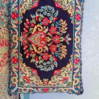 پشتی قالی کرمانی