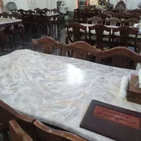 میز صندلی با چوب راش گرجستان