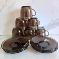 سرویس غذاخوری50پارچه دودی فرانسه اصل