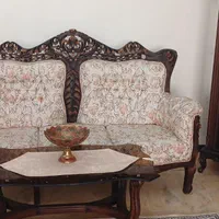 مبل استیل ۹ نفره + میز ناهارخوری ۸ نفره|مبلمان خانگی و میز عسلی|تهران, جنت‌آباد جنوبی|دیوار