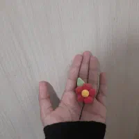 گیره مو طرح گل