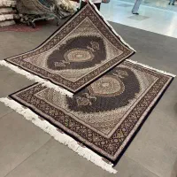 فرش دستباف (بساک)جفت ۳ متری ۶ لا مرینوس ابریشم