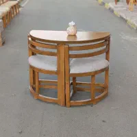 نهارخوری نیم دایره مدل کم جا
