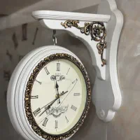 ساعت دیواری دوطرفه
