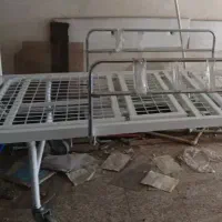 تخت بیمارستانی دو شکن