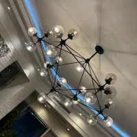 لوستر ۲۱ شاخه شیک و مدرن