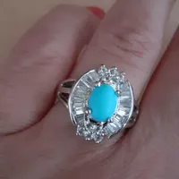 انگشتر نقره زنانه|جواهرات|تبریز, |دیوار