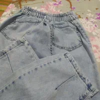 شلوار لی زنانه نو  مام  قد90قیمت فقط 300|لباس|سبزوار, جوادیه شرقی|دیوار