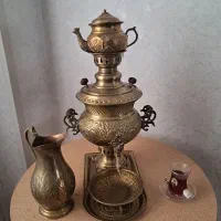 سماور زغالی|سماور، چای‌ساز، قهوه‌ساز|تهران, شهرک فردوس (حسینی)|دیوار