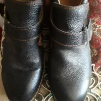 کفش نیم بوت چرم