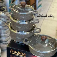 سرویس قابلمه چدن رودینا ۸ و ۱۰ پارچه|ظروف پخت‌وپز|تهران, بازار|دیوار